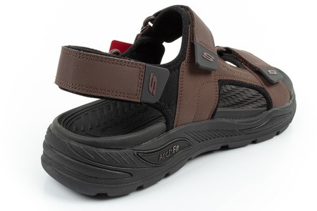 Sandale Skechers Arch Fit pentru bărbați cu curele Velcro pentru vară