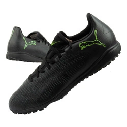 Ghete de fotbal pentru bărbați Puma Future 8 Play TT, negru/verde, pentru gazon artificial