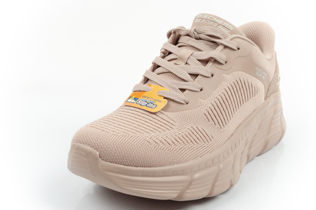 Pantofi sport confortabili Skechers Bobs B Flex SLIP-INS bej pentru femei