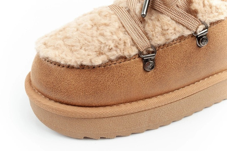 Ghete de iarnă pentru copii D. Franklin, căptușeală modernă din blană, izolate