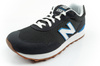 Teniși New Balance 515 pentru bărbați, la modă, confortabili, gri antracit, alb