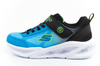 Skechers Meteor-Lights-Krendox [401495L/BKBL] Pantofi sport copii LED, albastru.