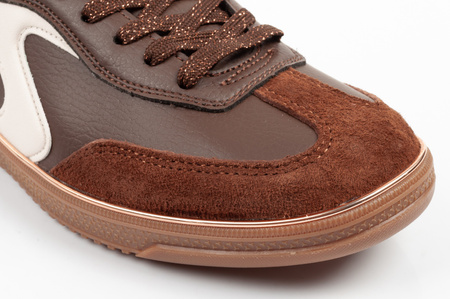 Teniși Skechers Hotshot pentru femei, maro, la modă
