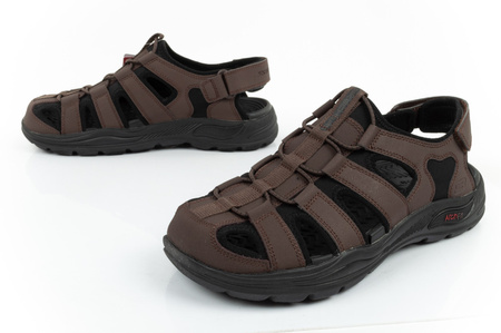 Sandale pentru bărbați Skechers Arch Fit [204348/CHOC], maro.