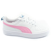 Pantofi sport Puma, adidasi copii Rickie, albi, la moda