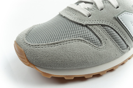 Pantofi sport New Balance 373 pentru bărbați, piele gri la modă, gri verde