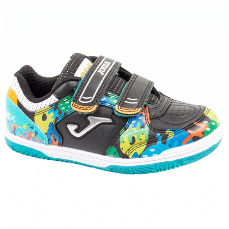Ghete de fotbal de sală pentru copii Joma Top Flex 2631 cu velcro