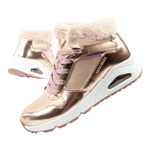 Ghete de iarnă izolate Skechers Uno-Cozy pentru copii