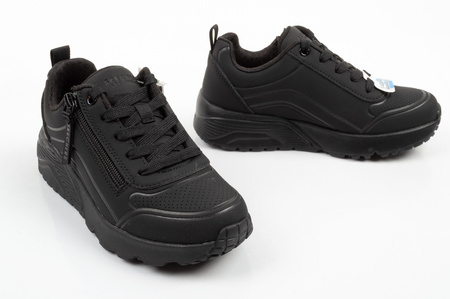 Teniși negri Skechers Uno Lite pentru copii