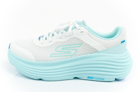 Pantofi sport Skechers Max Cushioning [129470/WLB] pentru alergare, alb și albastru.