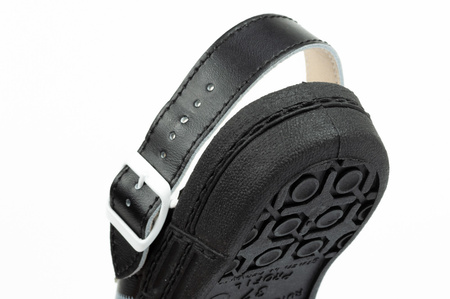 Pantofi de papuci de baie pantofi medicali Abeba din piele [7212]