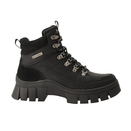 Ghete de iarnă Lee Cooper pentru femei, negre, cu izolație, pentru gleznă