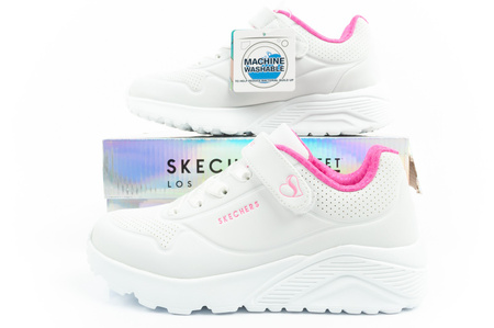 Pantofi sport Skechers Uno Lite pentru copii, albi