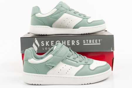 Teniși Skechers Quick Street pentru copii cu baretă Velcro
