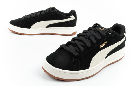 Teniși din piele Puma Court Classico pentru bărbați, negri