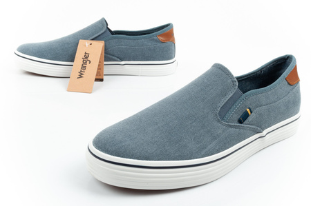 Teniși albaștri Wrangler Calypso Slip-On pentru bărbați
