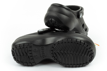 Sandale Crocs Classic Platform pentru femei și bărbați, unisex, la modă, negre, la modă