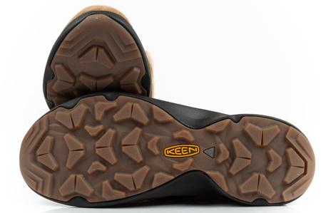 Papuci de damă Keen Hood Clog [1026803] papuci cu piele de oaie, maro.