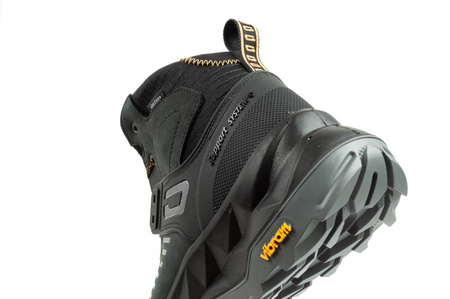 Ghete de drumeție din piele impermeabile Grisport Nero pentru bărbați