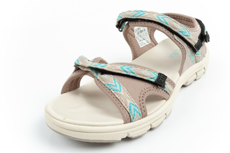 Sandale damă CMP Almaak cu talpă trekking cu închidere cu velcro [38Q9946 13PT]