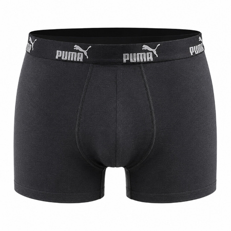 Boxeri bărbătești Puma, set de 6, negru, verde, gri
