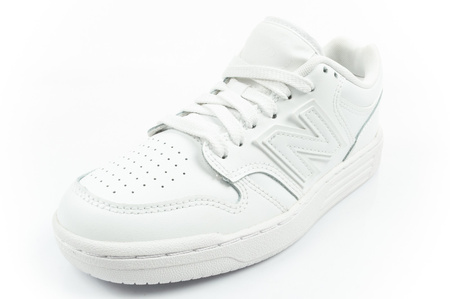 Pantofi sport New Balance 480 pentru tineri, adidași albi, la modă
