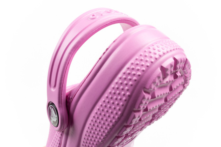 Sandale Crocs Classic pentru copii, roz la modă, confortabile, ușoare