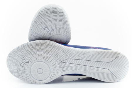 Ghete de fotbal de sală pentru bărbați Puma Ultra 5 Play IT, violet, bleumarin