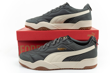Teniși de damă Puma Tifosi, clasici, gri la modă