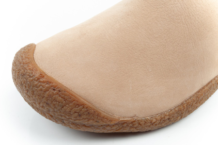 Ghete Chelsea Keen Mosey pentru femei, piele bej deschis