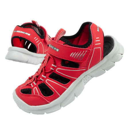 Sandale pentru copii Skechers Relix [406520L/RDBK], roșii.