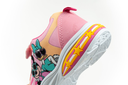 Pantofi sport pentru copii Leomil [DM011005] Minnie Mouse LED, roz.