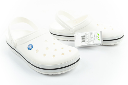 Sandale Crocs Crocband pentru bărbați, la modă și confortabile, albe