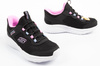 Pantofi sport Skechers Bounder Pro Slip-Ins pentru copii, negri