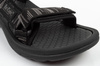 Sandale Lee Cooper pentru bărbați cu velcro pentru vară, plajă, negre ușoare
