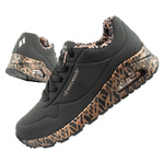 Teniși Skechers Uno-Loving Love pentru femei, negri la modă