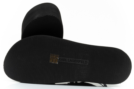 Karl Lagerfeld Pantofi sport termici cu blană, model salopetă [KL48502 50X]