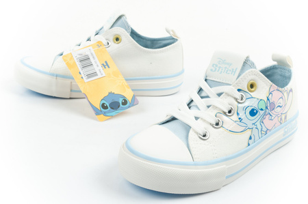 Pantofi sport pentru copii Leomil: Teniși Stitch, confortabili, ușori, albi