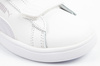 Pantofi sport Puma Smash 3.0 pentru copii, piele albă, la modă