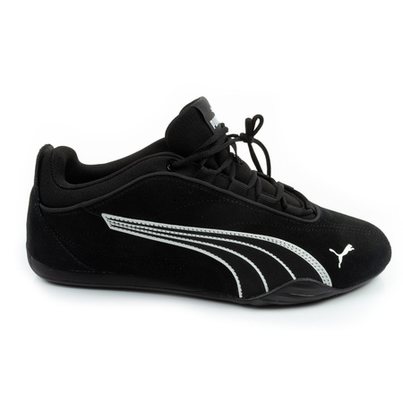 Pantofi sport pentru femei Puma Catch Soleil SD, piele naturală neagră, la modă