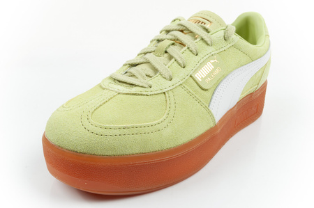 Teniși cu platformă Puma Palermo pentru femei, verde la modă