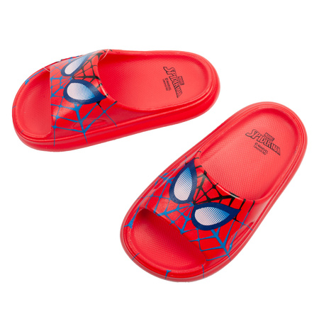 Șlapi Leomil Spider-Man pentru băieți, ușori, roșii Marvel