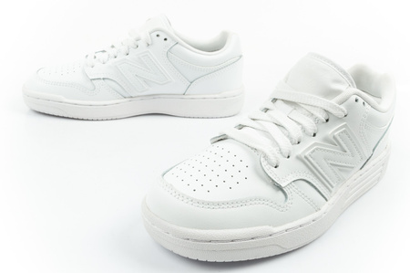 Pantofi sport New Balance 480 pentru tineri, adidași albi, la modă