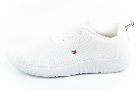 Pantofi sport Tommy Hilfiger Corporate pentru bărbați, albi, la modă