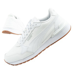 Teniși sport Puma ST Runner v4 din piele albă pentru bărbați