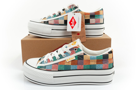 Teniși sport Lee Cooper pentru femei [LCW-25-31-3441L] cu platformă, multicolori.