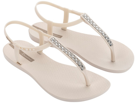 Sandale Ipanema Sandal Class pentru femei, bej, cu strasuri