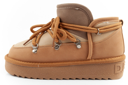 Ghete de zăpadă de iarnă pentru femei D.Franklin - Ghete izolate la modă până la gleznă