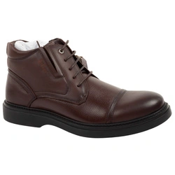 Ghete elegante Lee Cooper pentru bărbați, din piele, maro, cu izolație