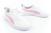 Pantofi sport Puma, adidasi copii Rickie, albi, la moda